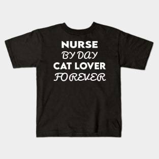 nurse cat Kids T-Shirt